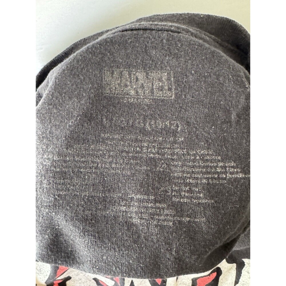Marvel Venom Graphic T Shirt Black Purple Symbiote Face Youth Short Sleeve - Picture 3 of 3